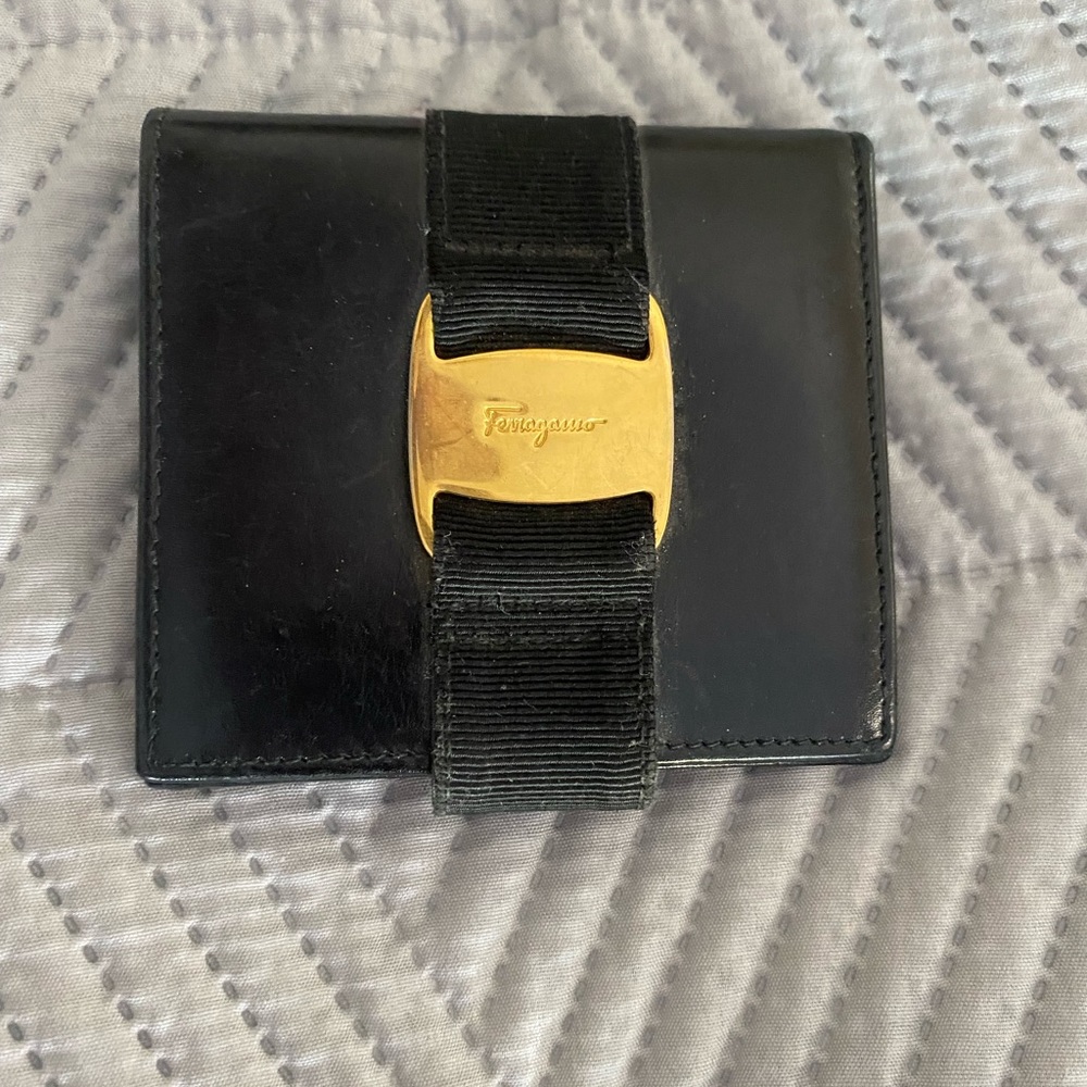 Authentic vintage Salvatore Ferragamo mini wallet